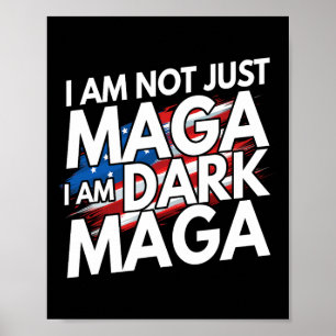 Poster Não Estou Apenas No Escuro Trump Eleições 2024