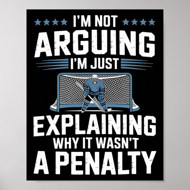 Poster Não Estou Discutindo, Estou Apenas Explicando Por  (Frente)