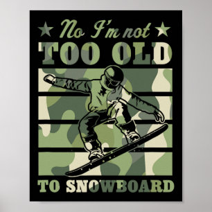 Poster Não, eu não sou muito velho para uma Piada de idos