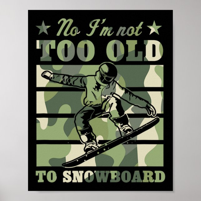 Poster Não, eu não sou muito velho para uma Piada de idos (Frente)