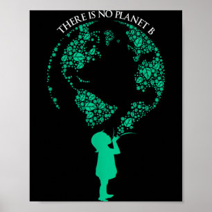Poster Não Existe Planeta B - Aquecimento Global _1