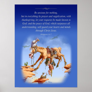 Póster Não fique ansioso