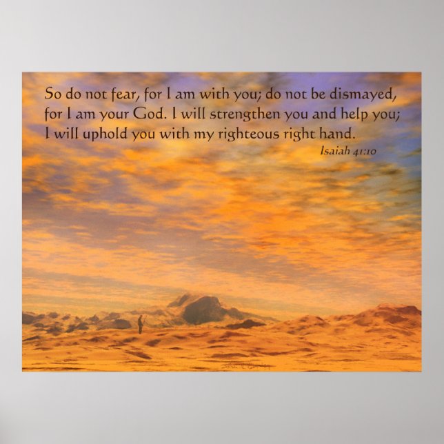 Poster Não fique consternado (Frente)