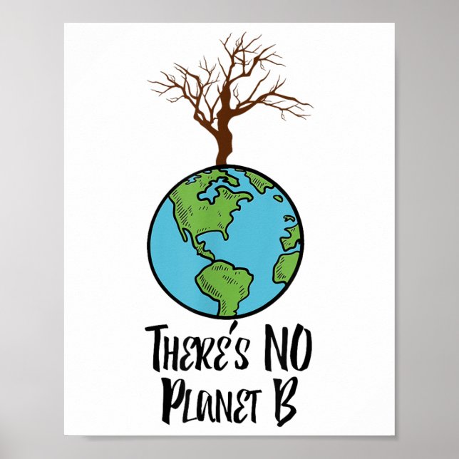 Poster Não Há Camisa B, Dia da Terra, Ambiente (Frente)
