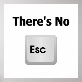 Póster Não há escapatória