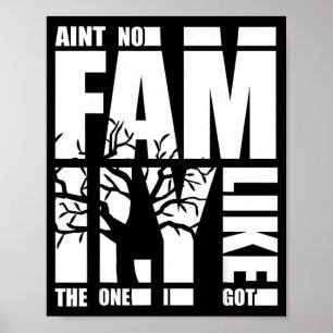Poster Não há família como a que tem divertida reunião de