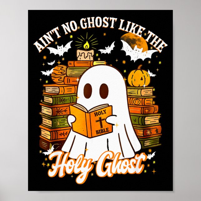 Poster Não Há Fantasma Como O Espírito Santo Engraçado Cr (Frente)