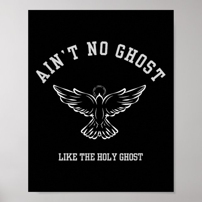 Poster Não Há Fantasma Como O Espírito Santo - Natal Cris (Frente)