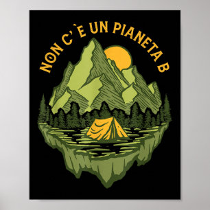 Poster Não Há Planeta B Mãe Terra Ambiental