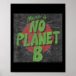 Poster Não Há Planeta B, Proteção Ambiental.