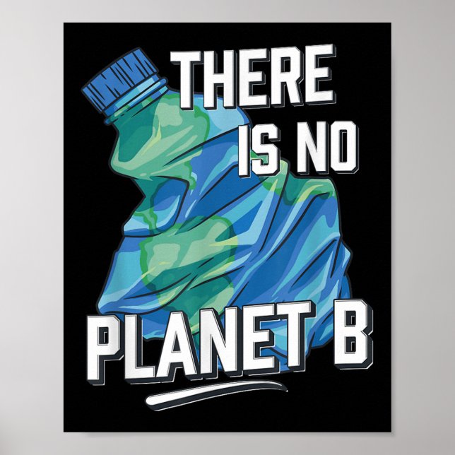 Poster Não Há Planeta B, Proteção Ambiental (Frente)