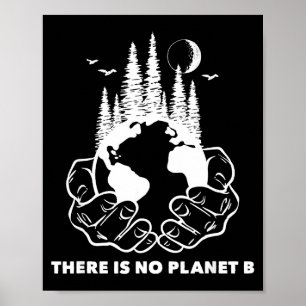 Poster Não Há Planeta B Salve O Meio Ambiente Natureza E