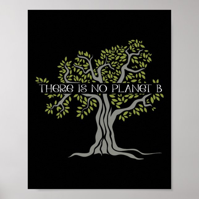 Poster Não Há Planeta B Terra Dia 4 (Frente)
