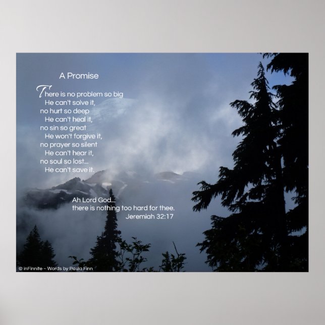 Póster Não há problema...poster de inspiração (Frente)