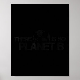 Poster Não Há Proteção Ambiental Climática Do Planeta B