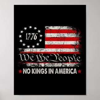 Poster Não Há Reis Na América Nós, Os Pessoas Políticos,