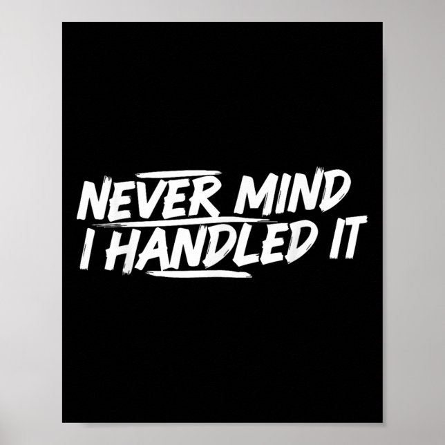 Poster Não Importa Que Eu Manipulasse Piadas Engraçadas S (Frente)