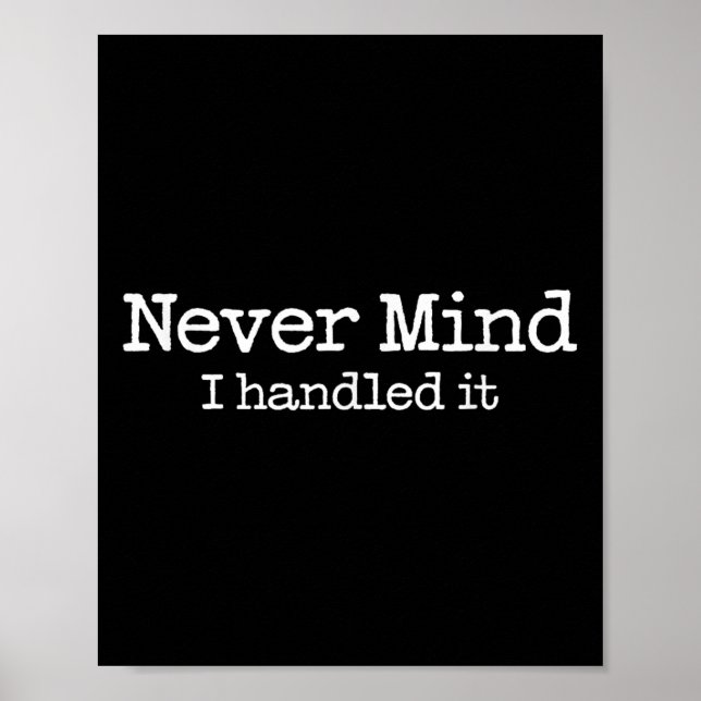 Poster Não Importa Que Eu Manipulasse Uma Citação Confian (Frente)
