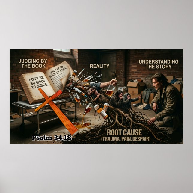 Poster Não julgue tão rápido  (Frente)