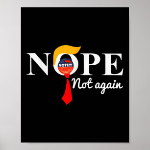 Poster Não Mais Engraçado Trump 6