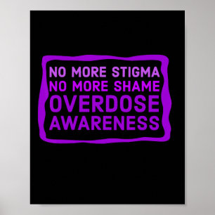 Poster Não Mais Estigma Não Mais Vergonha Conscientização