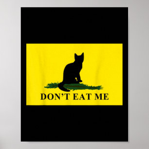 Poster Não me coma gatos para Trump 2024