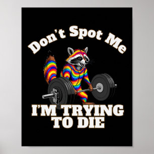 Poster Não me deixe tentando morrer com musculação
