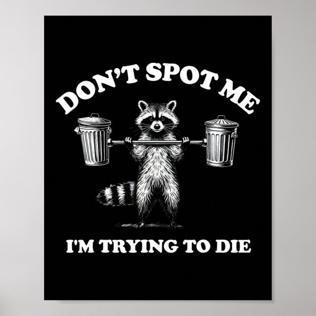 Poster Não me Descubra Estou Tentando Morrer  (Frente)