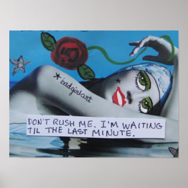 POSTER NÃO ME EMPURRE. (Frente)