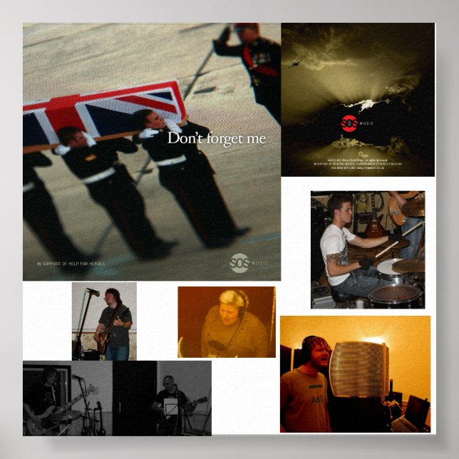 Póster Não me esqueça (Frente)