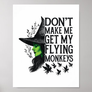 Poster Não Me Faça Pegar Meus Macacos Voadores _1
