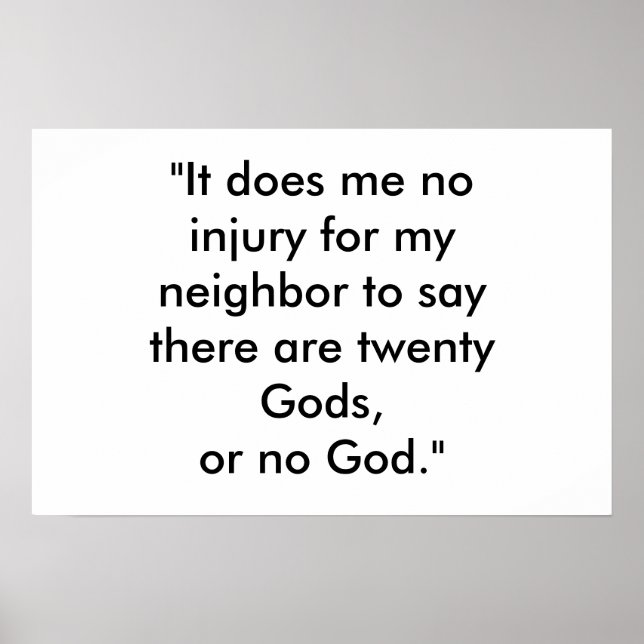 Póster "Não me fere (Frente)