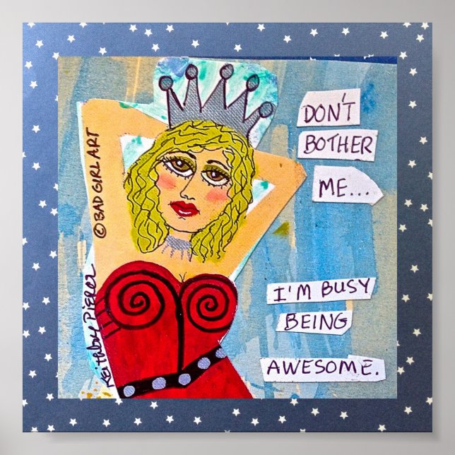 POSTER NÃO ME INCOMODE. ESTOU OCUPADO SENDO INCRÍV (Frente)