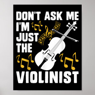 Poster Não Me Pergunte, Sou Apenas O Violinista