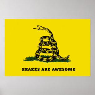 Póster Não me pise na paródia da bandeira