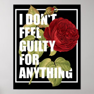 Poster Não me sinto culpado por nada
