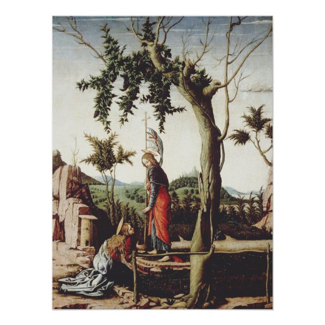 Póster Não me toques de Andrea Mantegna (Frente)