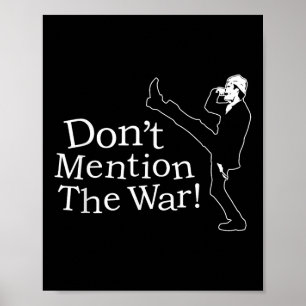 Poster Não Mencione A Guerra! Filmes Lovers