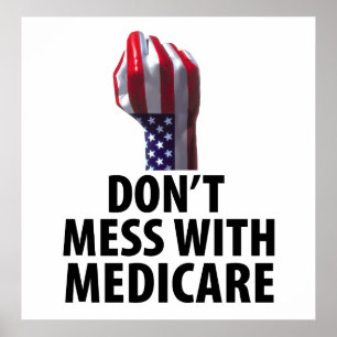 Póster Não Mexa com o Medicare