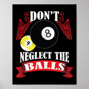 Poster Não Negligencie O Engraçado Presente Dos Jogadores