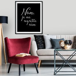 Poster Não olhe para trás - Não lamenta a inspiração fran