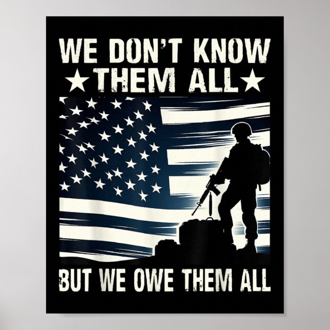 Poster Não Os Conhecemos Todos, Mas Devemos A Todos (Frente)
