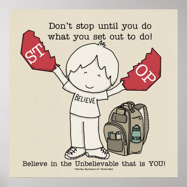 Poster Não Parar (Frente)