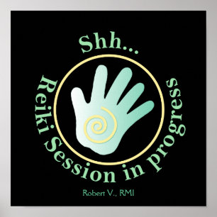 Póster Não perturbar o sinal da porta