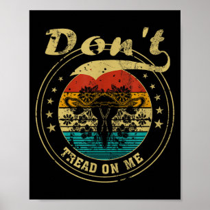 Poster Não Pise No Meu Útero