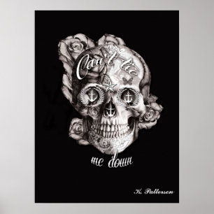 Póster Não pode amarrar-me abaixo do cartaz náutico do