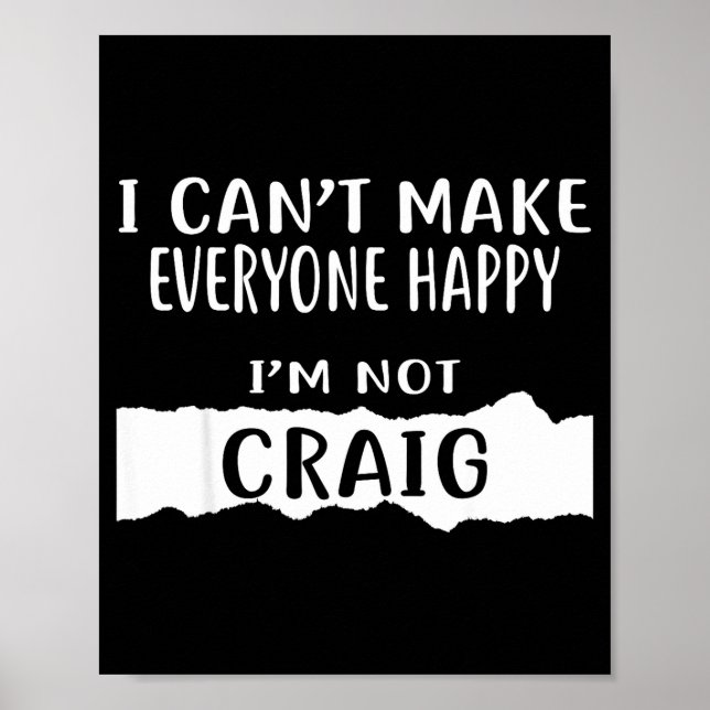 Poster Não Posso Deixar Todos Felizes, Não Sou Craig  (Frente)
