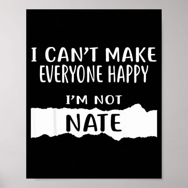 Poster Não Posso Deixar Todos Felizes, Não Sou Nate _1  (Frente)