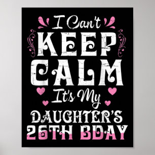Poster Não posso ficar calmo. É minha filha 26.