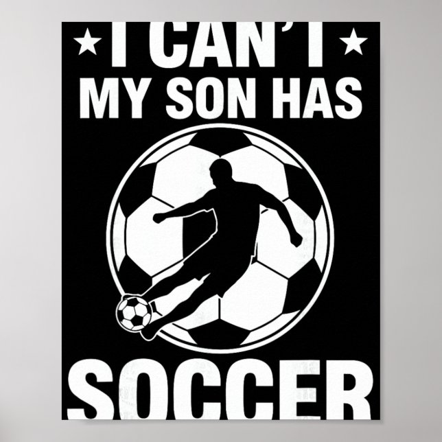Poster Não Posso, Meu Filho Tem Futebol (Frente)